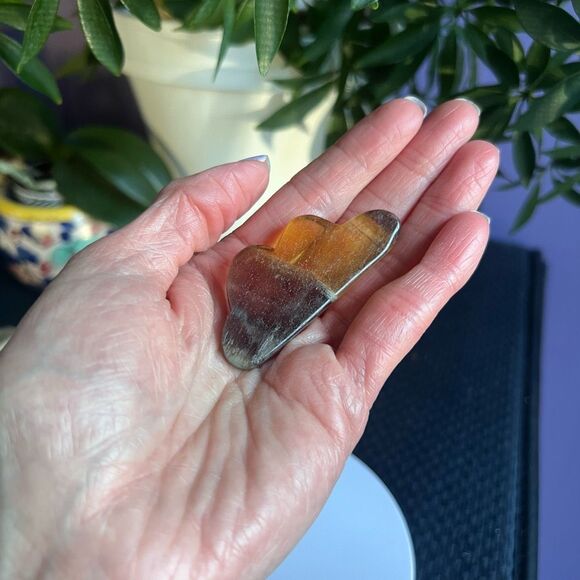 Yellow Fluorite Crystal Cloud Carving‎ (#2) - Picture 2 of 11